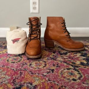 Red Wing Shoes Clara Boot in Oro Legacy Leather
